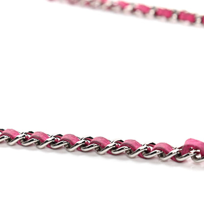 Chanel Caviar Quilted Wallet on Chain WOC Pink 12 of 12