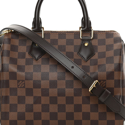 Louis Vuitton Damier Ebene Speedy Bandouliere 25 8 of 11
