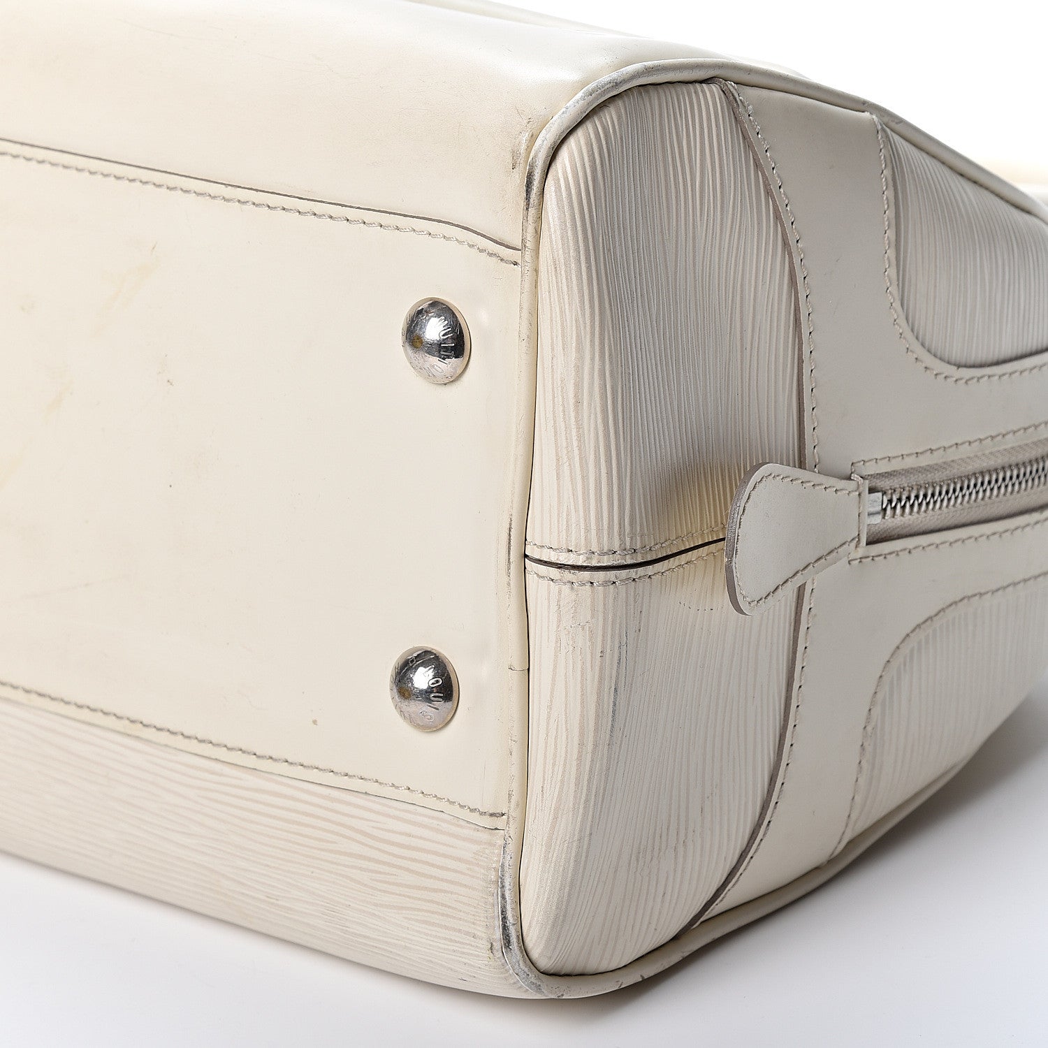 Louis Vuitton Epi Bowling Montaigne GM Ivory 11 of 13