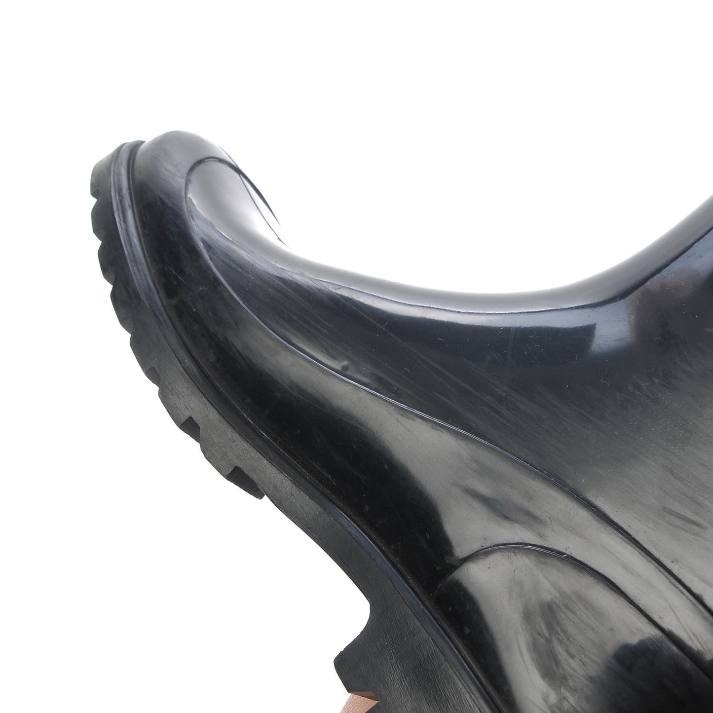 Rubber Nova Check Roscot Belted Rain Boots 37 Black