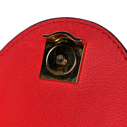 Versace Calfskin Medium La Medusa Top Handle Handbag Red 15 of 15