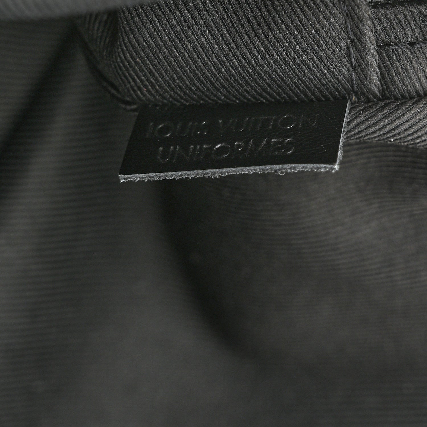 Louis Vuitton Taurillon Monogram Uniformes Solar Ray Soft Pochette Volga Belt Bag Black 7 of 10