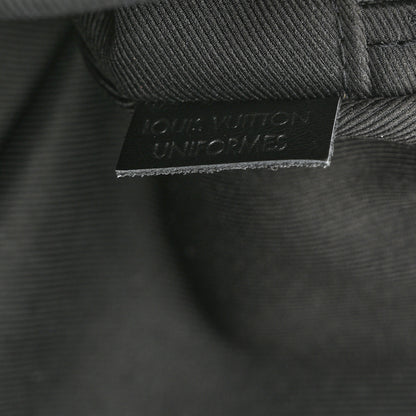 Louis Vuitton Taurillon Monogram Uniformes Solar Ray Soft Pochette Volga Belt Bag Black 7 of 10