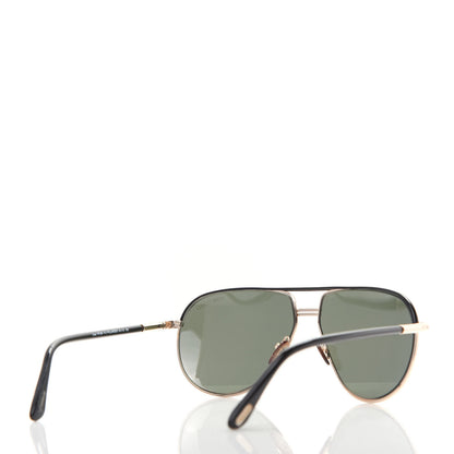 Tom Ford Metal Cole Aviator Polarized Sunglasses TF285 Black 4 of 8