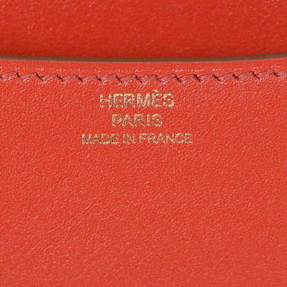 Hermes Tadelakt Constance 18 Sanguine 6 of 19
