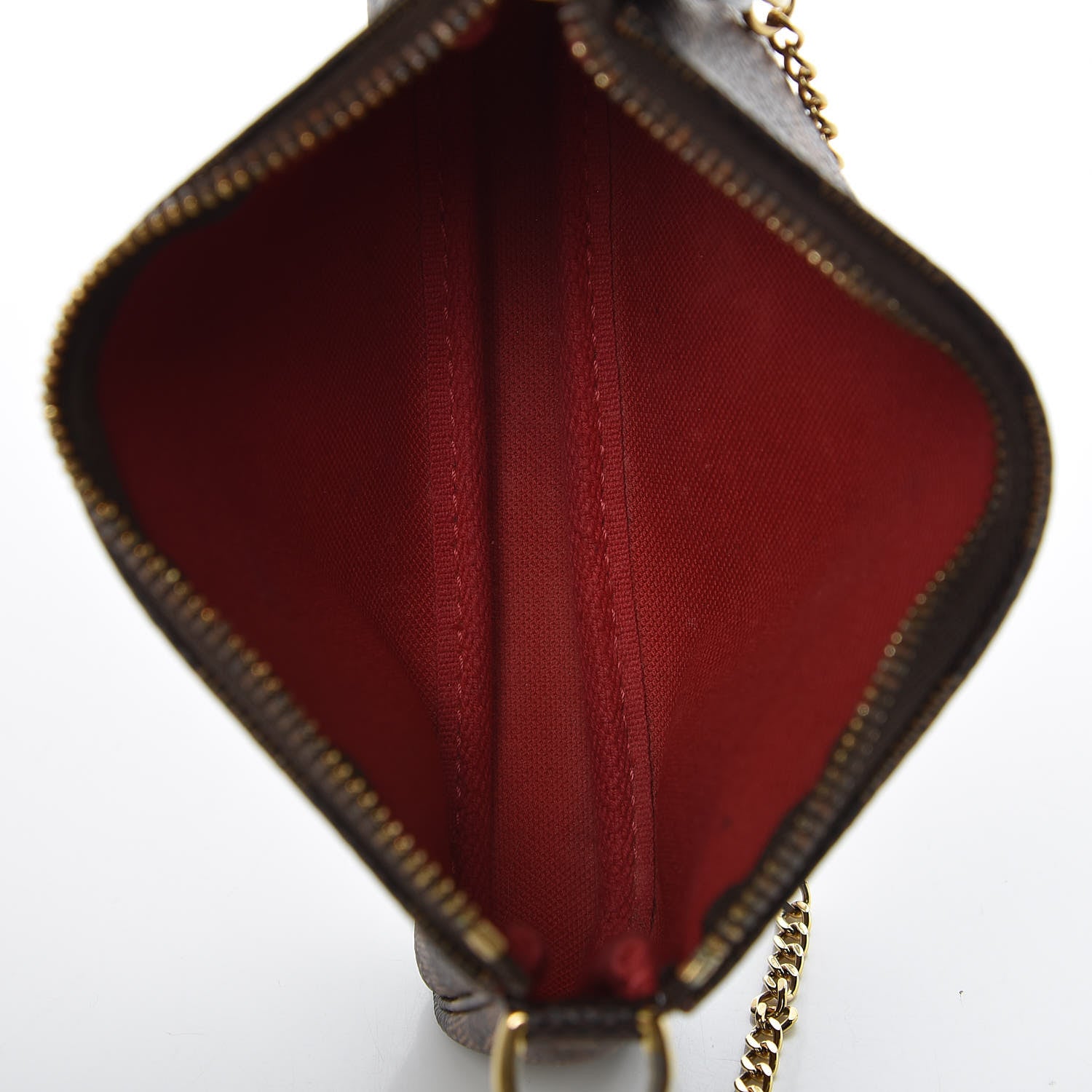 Louis Vuitton Damier Ebene Mini Pochette Accessories 5 of 11