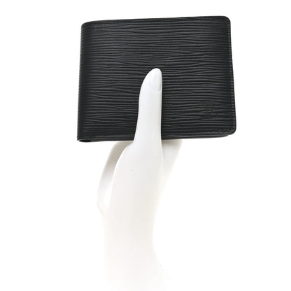 Louis Vuitton Epi Multiple Wallet Black 2 of 7