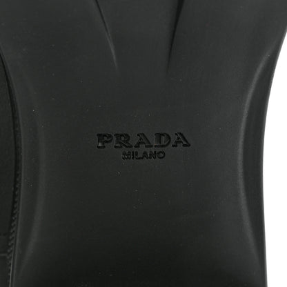 Prada Vitello Montana Lug Sole Chelsea 55mm Boots 40 Black 6 of 9