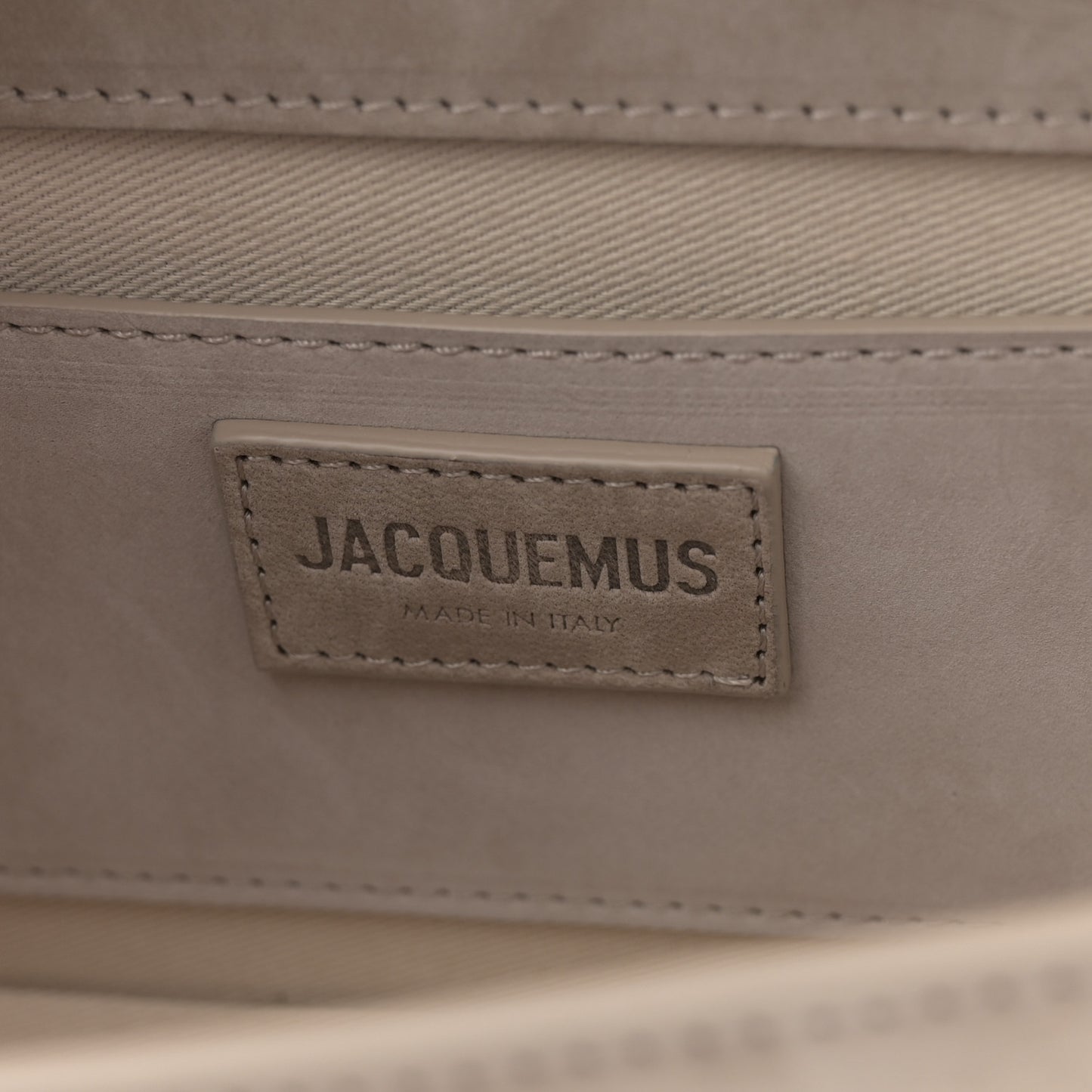 Suede Le Bambino Long Dark Beige