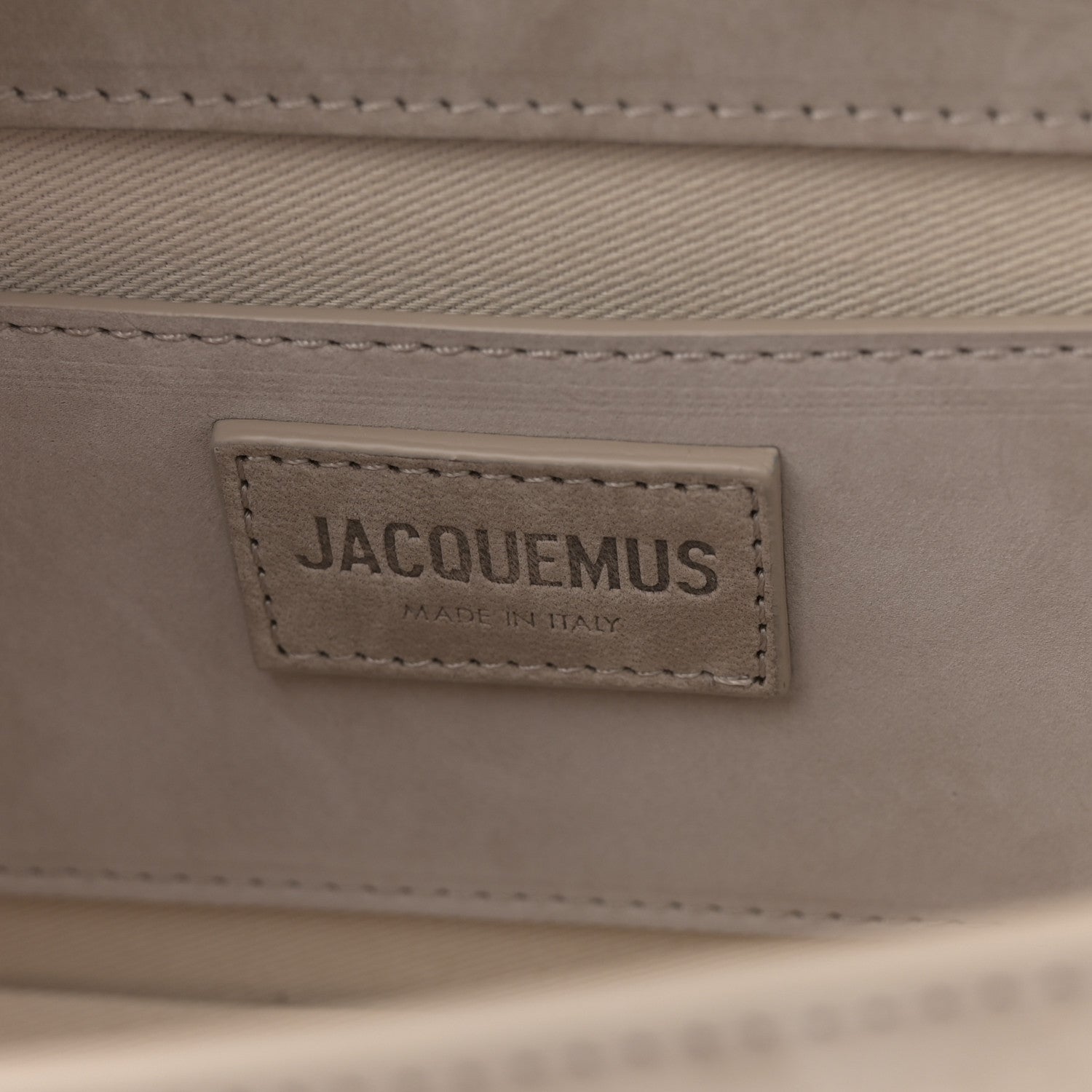 Jacquemus Suede Le Bambino Long Dark Beige 6 of 10