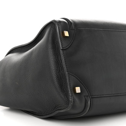 Celine Smooth Calfskin Mini Luggage Black 10 of 19