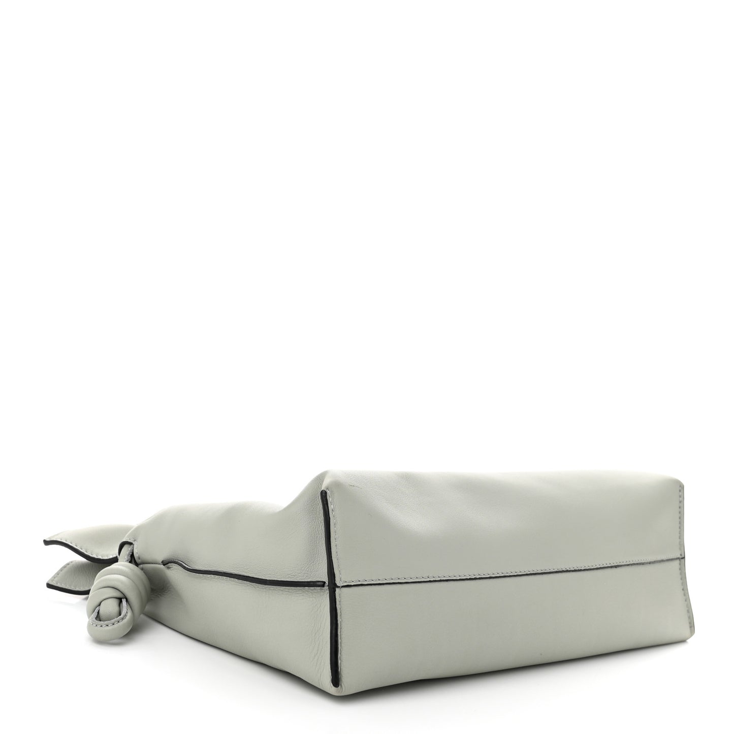 Nappa Medium Flamenco Knot Bag Light Celadon