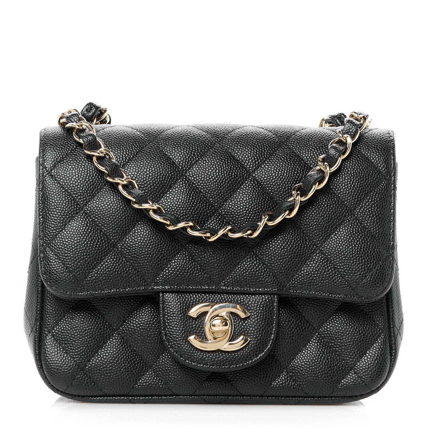 Chanel Caviar Quilted Mini Square Flap Black 1 of 11