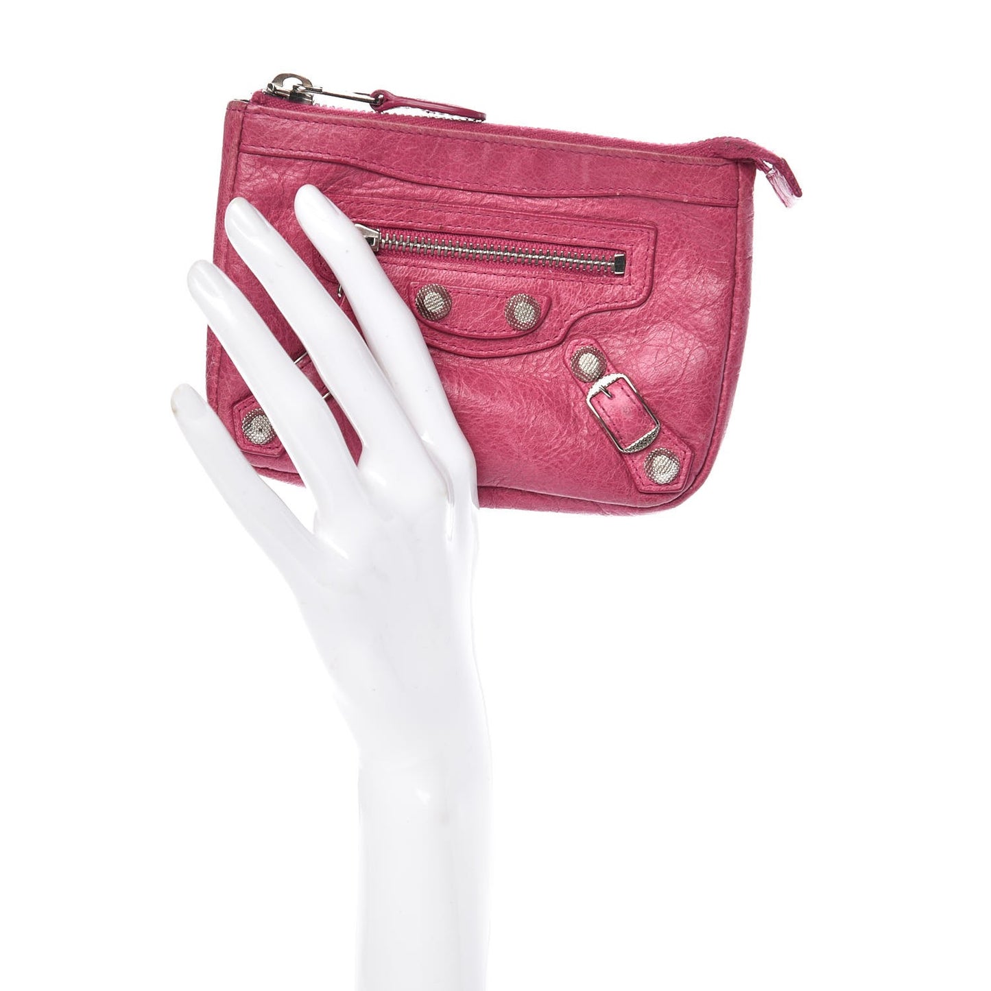 Agneau Giant 12 M Porte-Monnaie Coin Purse Cyclamen