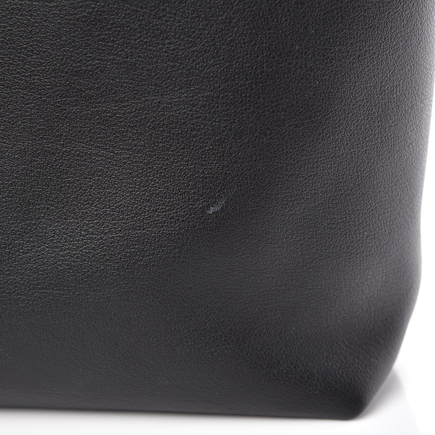 Calfskin Medium Shopping Tote Black