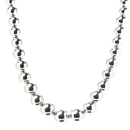 Tiffany Sterling Silver HardWear Graduated Ball Necklace 1 of 5