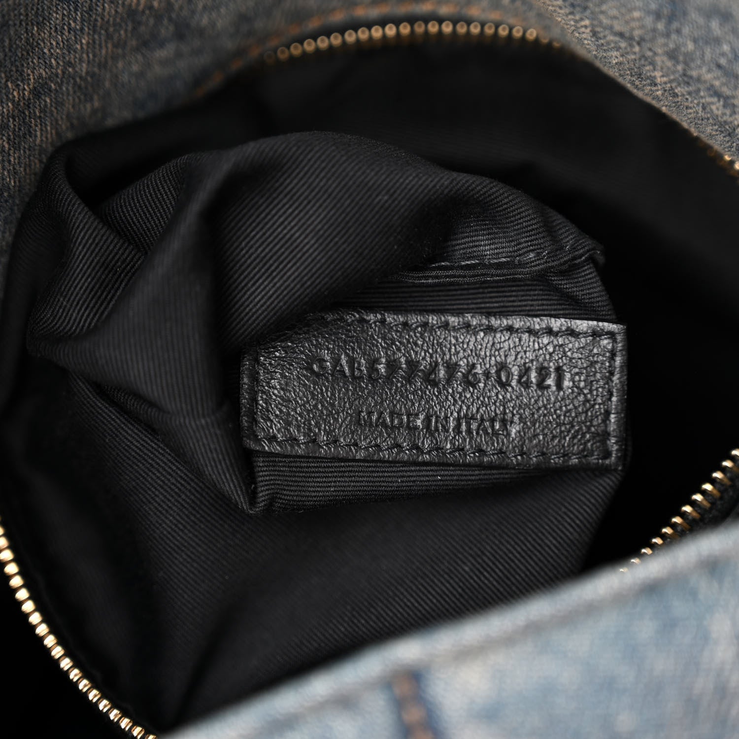 Saint Laurent Denim Quilted Small Loulou Puffer Monogram Chain Satchel Blue Cinnamon 7 of 11