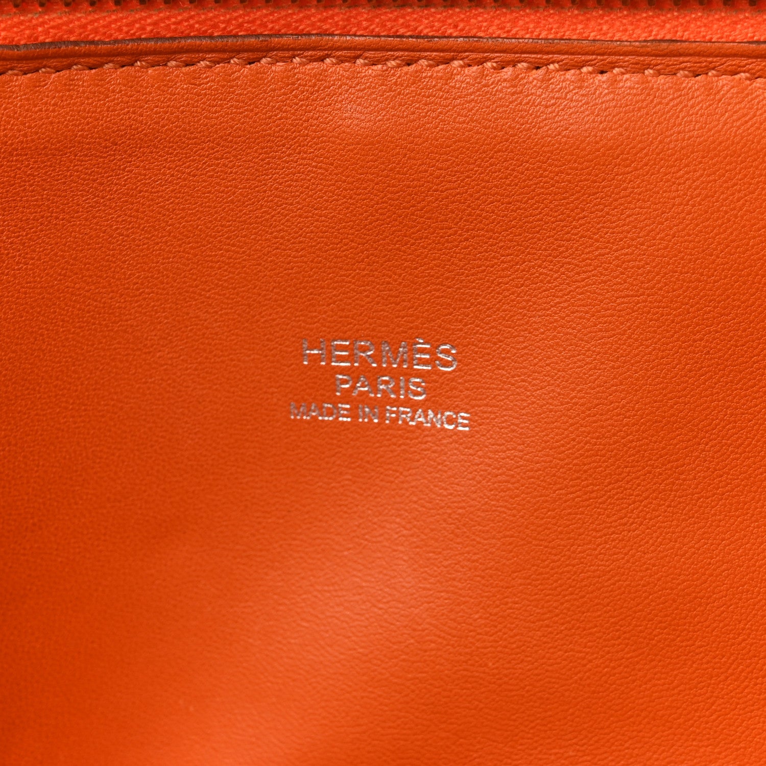 Hermes Taurillon Clemence Bolide 31 Orange 11 of 21