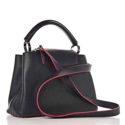 Louis Vuitton Taurillon Capucines BB Cobalt Fuchsia 4 of 10