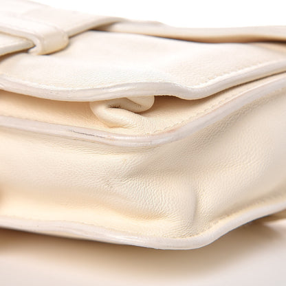Proenza Schouler Lambskin PS1 Pochette Clutch Ivory 13 of 14