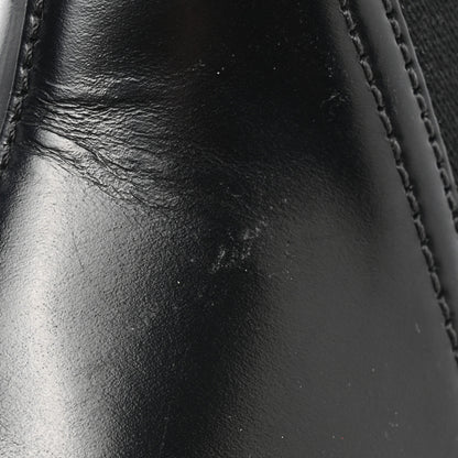 Prada Spazzolato Rois Monolith Chelsea 55mm Ankle Boots 36 Black 10 of 12