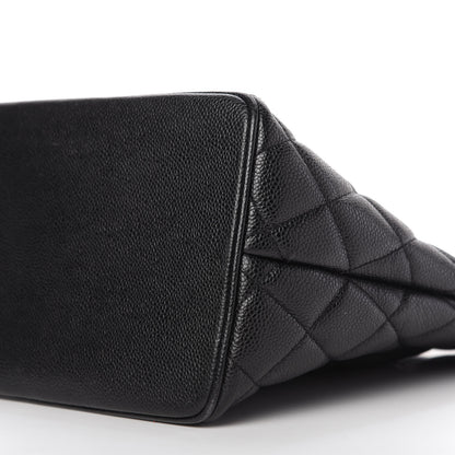 Chanel Caviar Quilted Medallion Tote Black 7 of 10