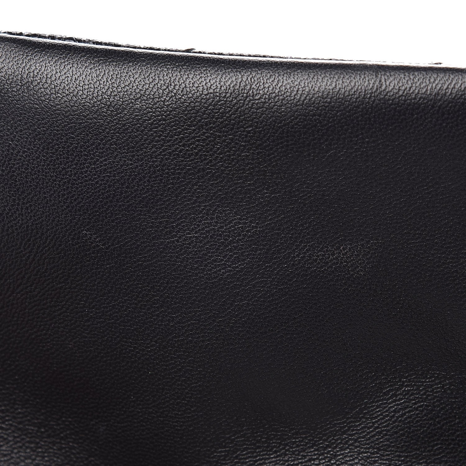 Chanel Glazed Crackled Calfskin Quilted Mademoiselle Flap Black 13 of 13