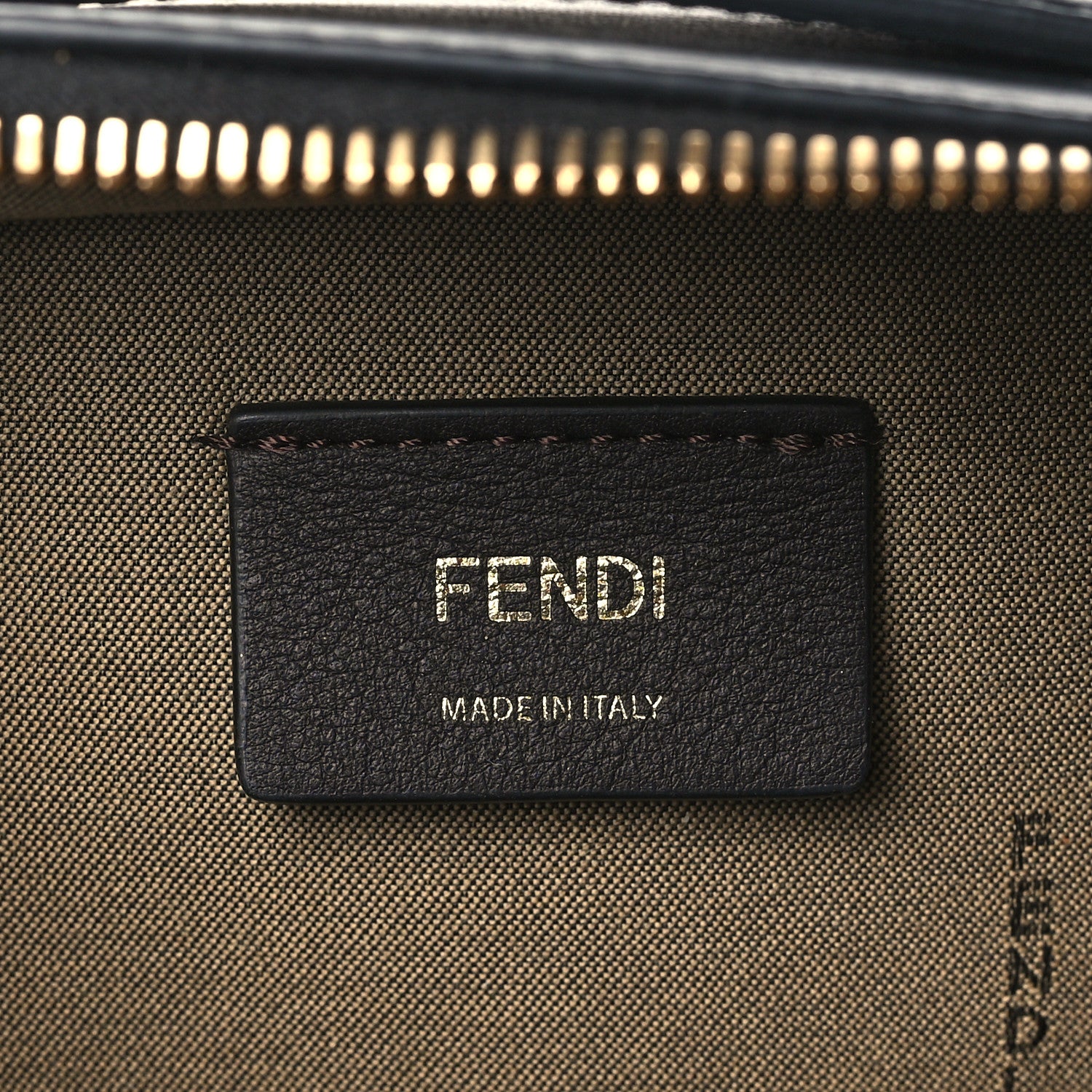 Fendi Vitello Grace Matte Mini O'Lock Camera Case Black 6 of 10