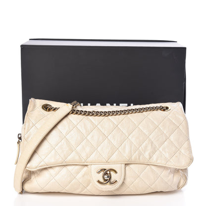 Chanel Caviar Quilted Large Shiva Flap White 15 of 15