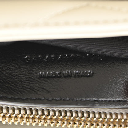 Saint Laurent Calfskin Y Quilted Monogram Small Loulou Chain Satchel Crema Soft 7 of 10