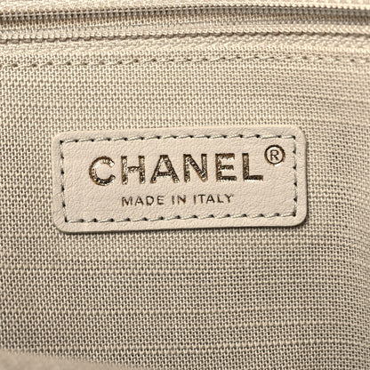 Chanel Mixed Fibers Small Deauville Tote Camel 7 of 12