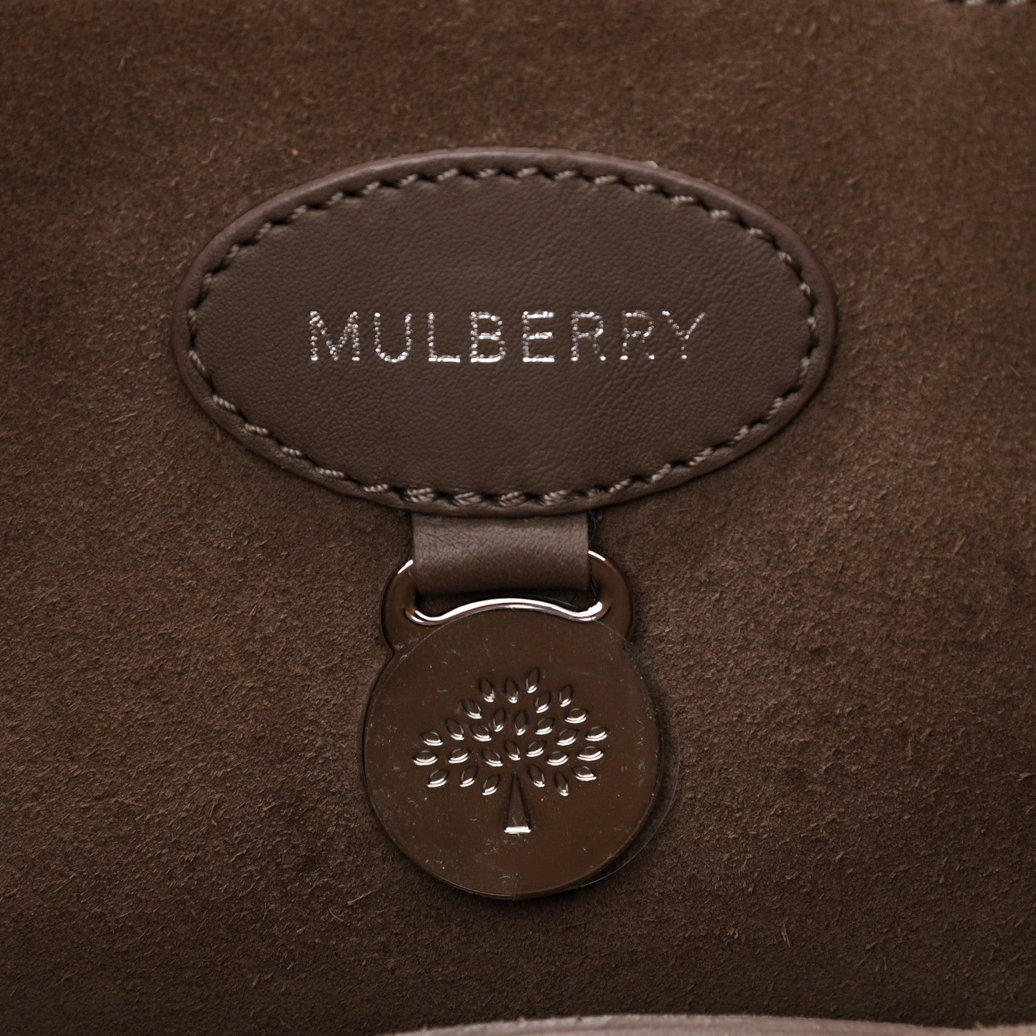 Mulberry Silky Calf Small Willow Tote Taupe 6 of 12