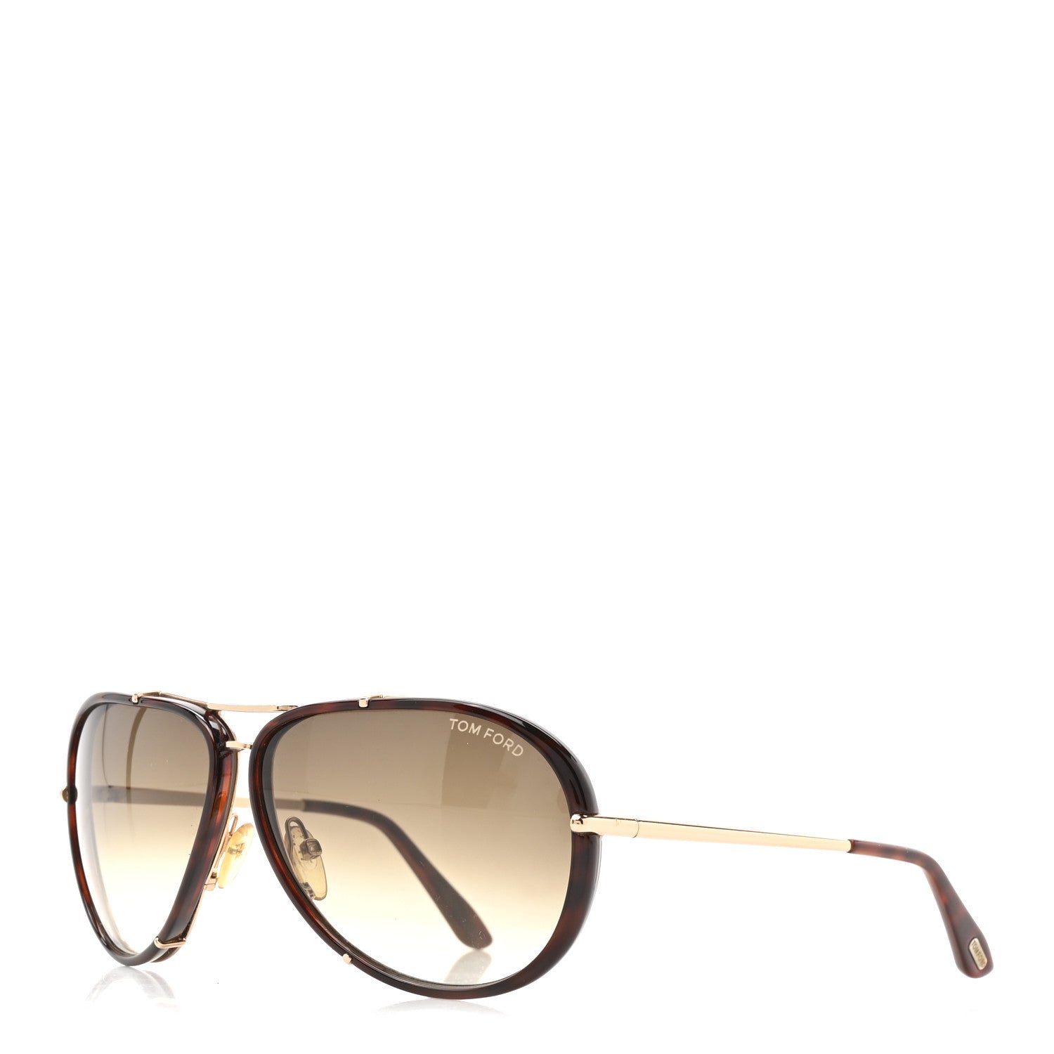Tom Ford Cyrille Sunglasses TF 109 Tortoise 1 of 8
