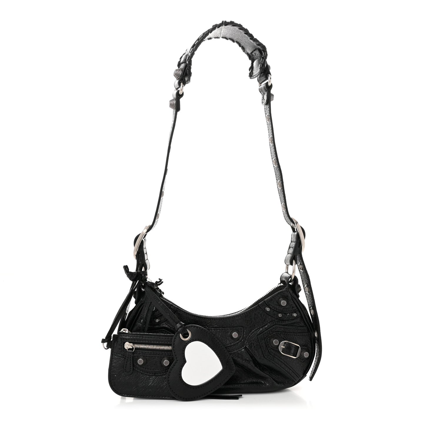 Agneau Arena Le Cagole Shoulder Bag XS Black