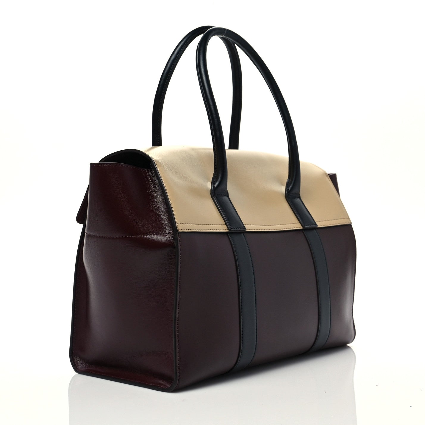 Mulberry Smooth Calfskin New Bayswater Burgundy 2 of 6