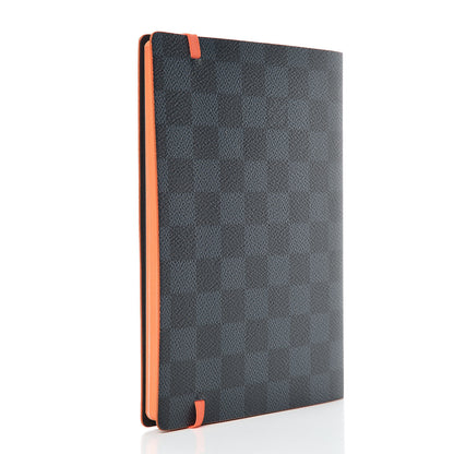 Louis Vuitton Damier Cobalt Race Gustave Notebook MM 3 of 11