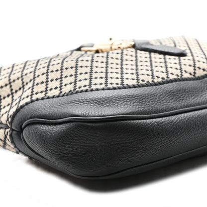 Gucci Diamante Medium New Jackie Shoulder Bag Black 8 of 9