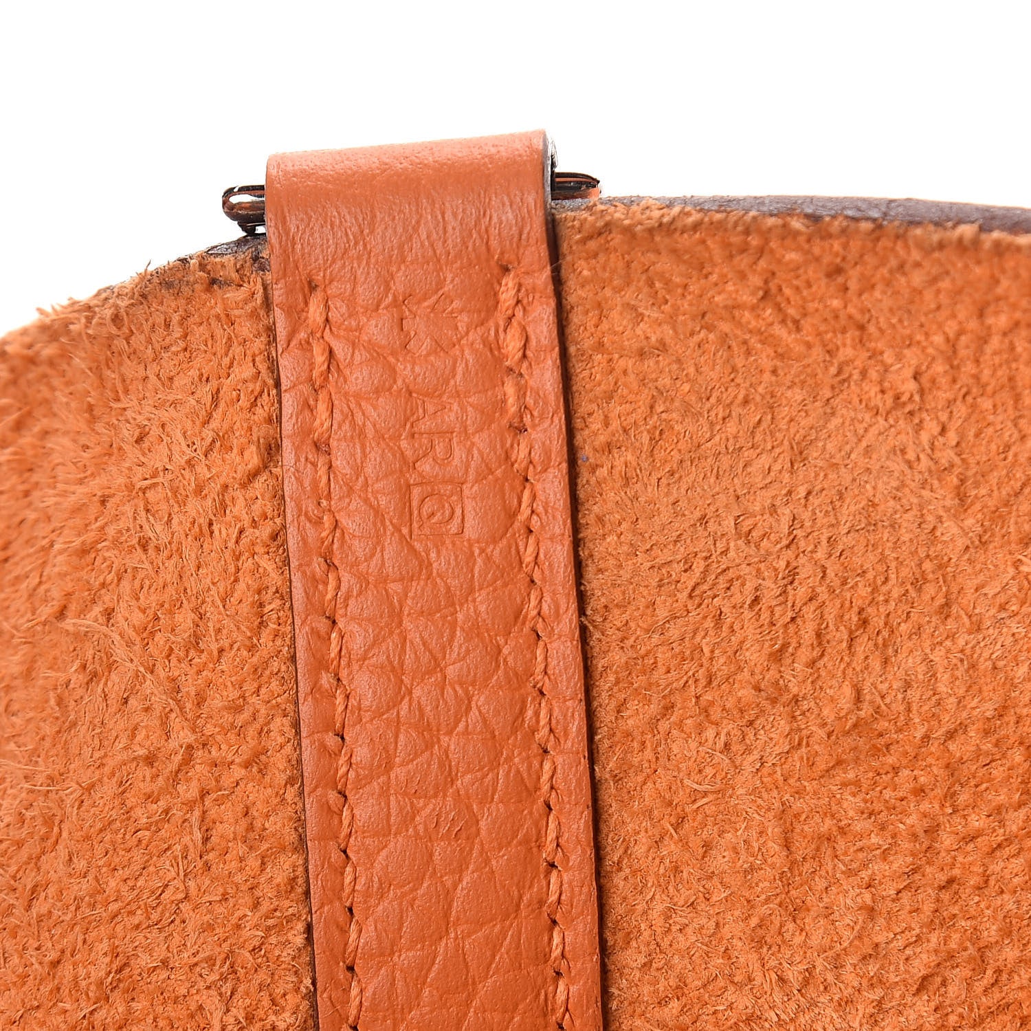 Hermes Taurillon Clemence Picotin Lock 22 MM Orange 7 of 11