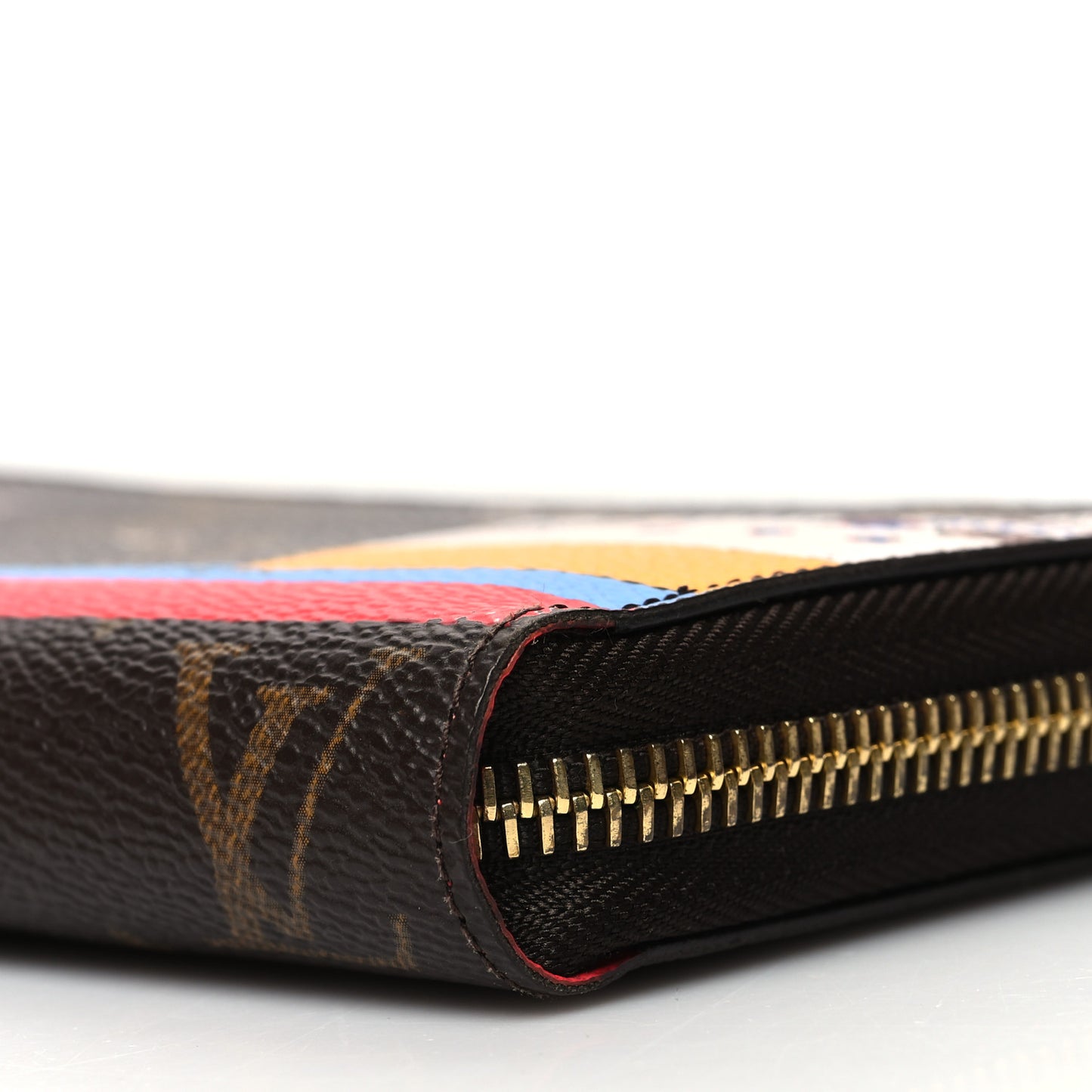 Monogram 2016 Christmas Animation Zippy Wallet Rouge