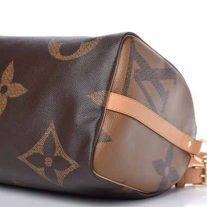 Louis Vuitton Reverse Monogram Giant Speedy Bandouliere 30 7 of 10