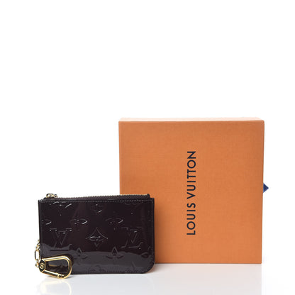 Louis Vuitton Vernis Key Pouch NM Amarante 8 of 8