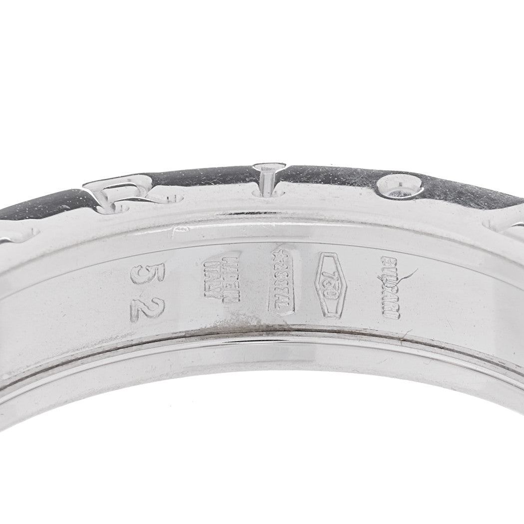 Bulgari 18K White Gold B.Zero1 One-Band Ring 52 6 4 of 4