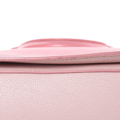 Miu Miu Goatskin Madras Shopping Tote Rosa Gemma 11 of 13