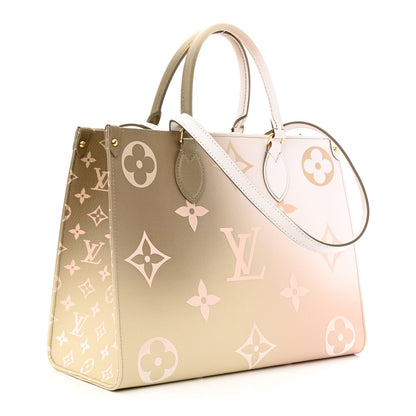 Louis Vuitton Monogram Giant Spring In The City OnTheGo MM Sunset Kaki 3 of 9