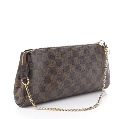 Louis Vuitton Damier Ebene Eva Clutch 3 of 8