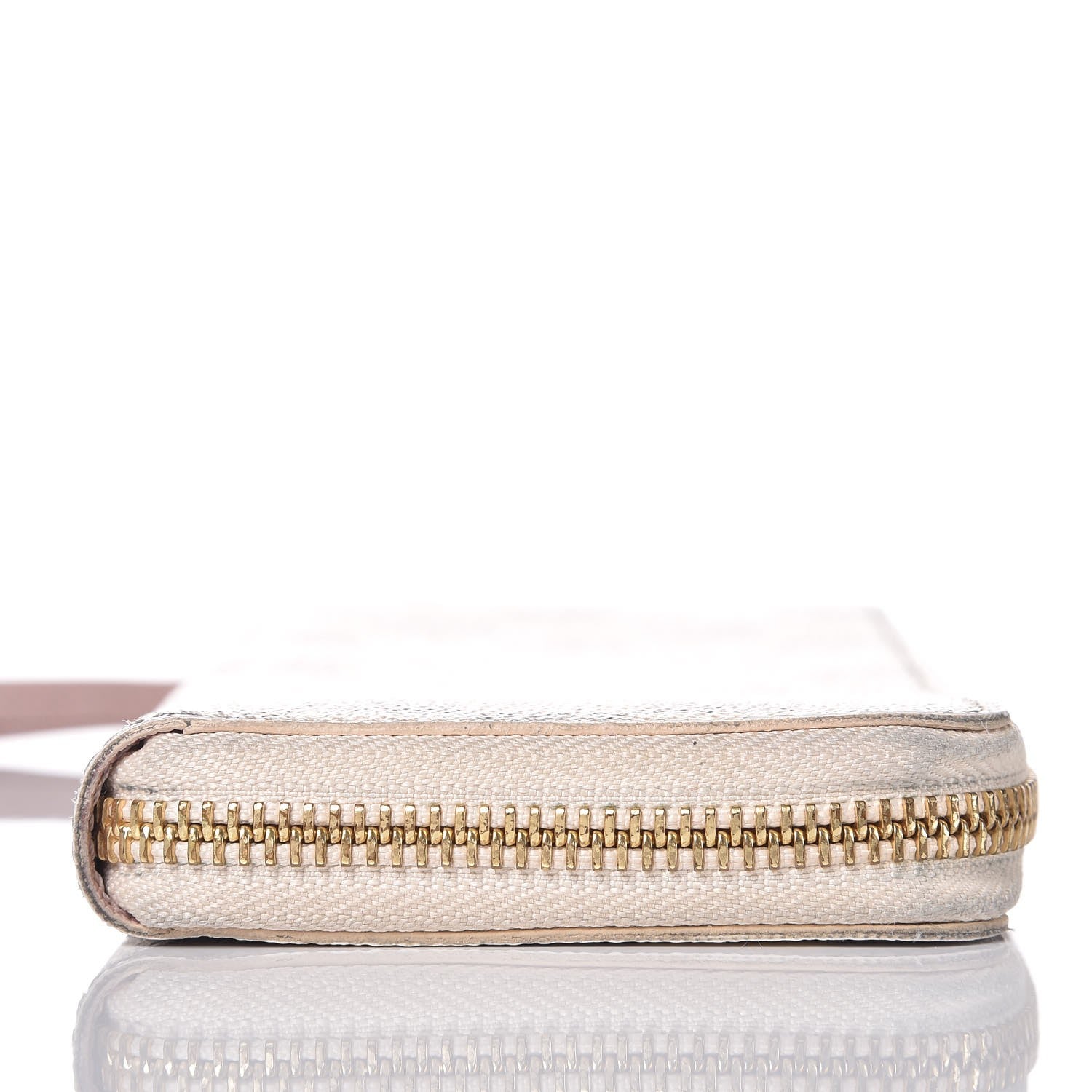 Louis Vuitton Damier Azur Clemence Wallet Rose Ballerine 8 of 9