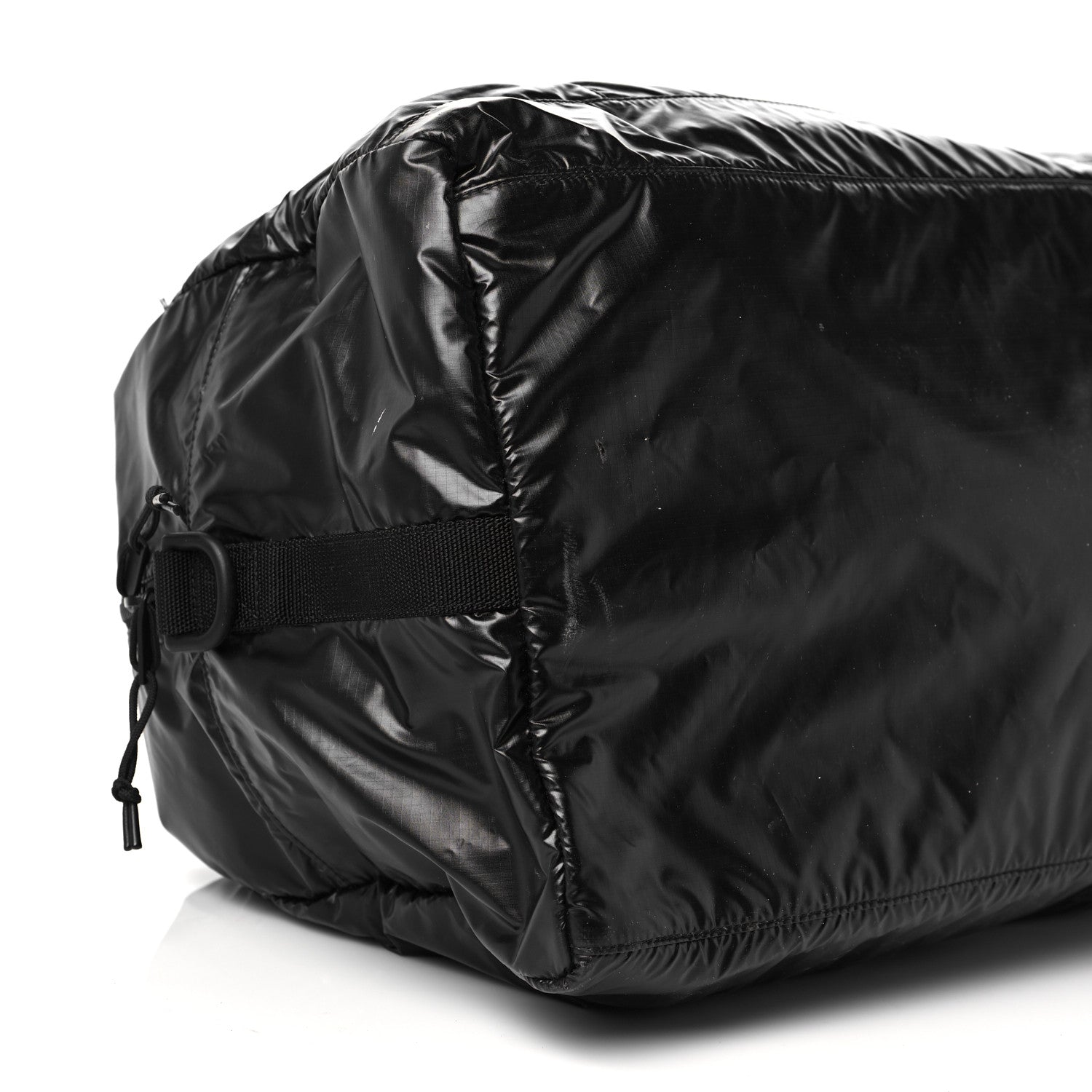 Saint Laurent Nylon Nuxx Ripstop Duffle Black White 8 of 9