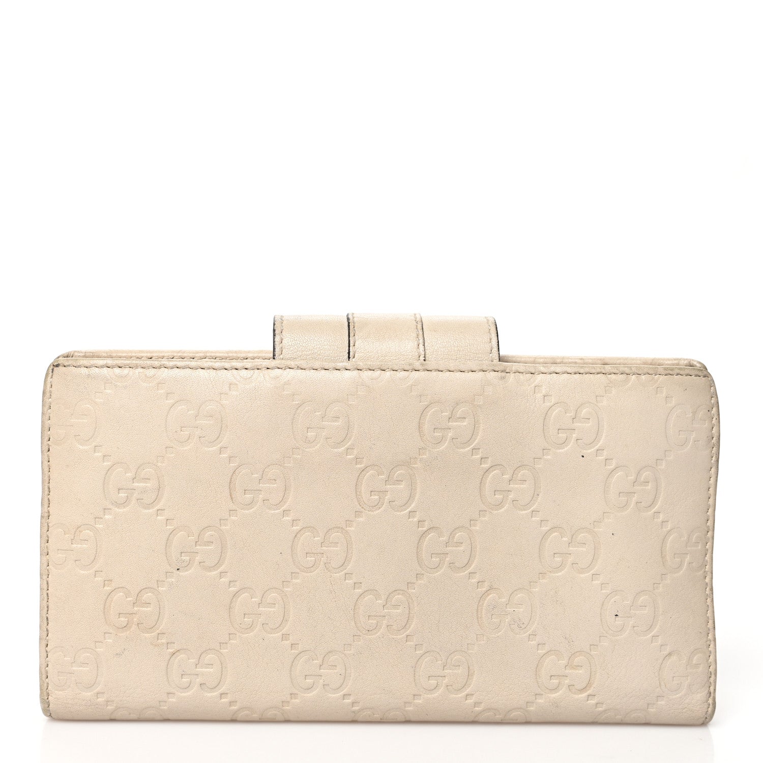 Gucci Guccissima Ladies Web Long Wallet Off White 10 of 18