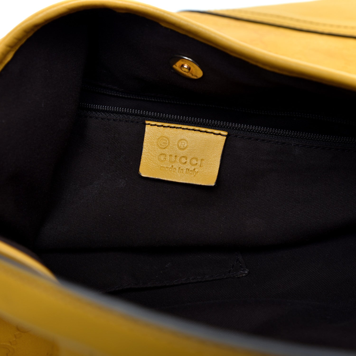 Gucci Guccissima Medium New Britt Hobo Yellow 9 of 13