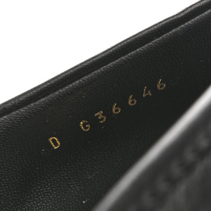 Chanel Lambskin Quilted CC Turnlock Loafers 40 Black 9 of 9
